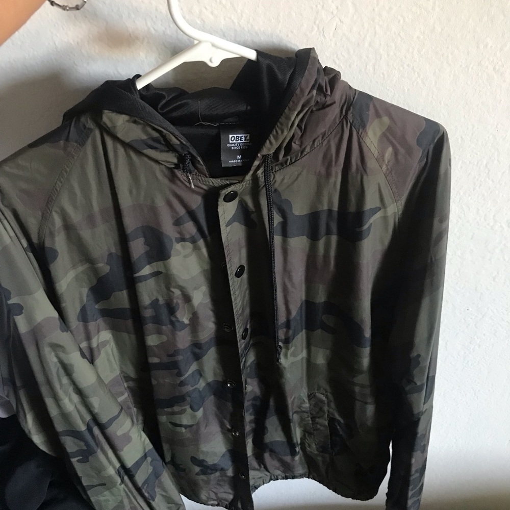 Obey windbreaker